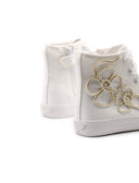 Zahra sneaker bimba con ricamo cornely