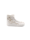 Egle sneaker bimba con ricamo cornely
