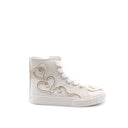 Egle sneaker bimba con ricamo cornely