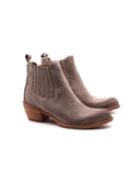 Stivaletto texano scamosciato da donna