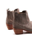 Stivaletto texano scamosciato da donna