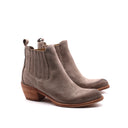 Stivaletto texano scamosciato da donna