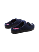 Ciabatta con cuori glitter donna