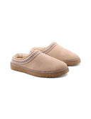 Slipper donna con fodera ecopelliccia