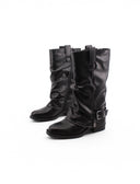 Biker con gambale slouchy da donna
