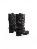 Biker con gambale slouchy da donna
