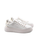 Sneaker bianca in pelle da donna