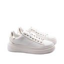 Sneaker bianca in pelle da donna