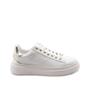 Sneaker bianca in pelle da donna