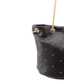 Frida borsa a mano con borchie e catena