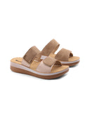 Ciabatta a doppia fascia con velcro