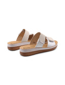 Ciabatta a doppia fascia con velcro