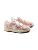 Sneaker gioiello con strass da donna