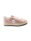 Sneaker gioiello con strass da donna