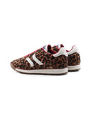 Sneaker leopardata da donna