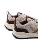 Sneaker donna con dettaglio animalier