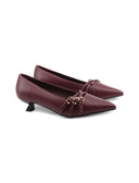 Décolleté kitten heel da donna