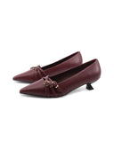 Décolleté kitten heel da donna