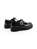 Ballerina T-bar con suola chunky donna