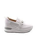 Sneaker zeppa slip on da donna