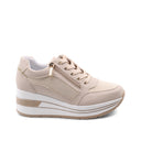 Sneaker con zeppa da donna