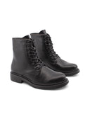 Anfibio nero da donna con strass