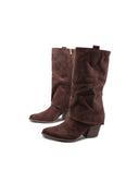 Stivale texano con risvolto da donna