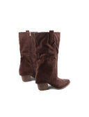 Stivale texano con risvolto da donna