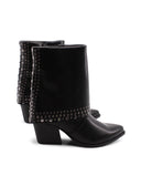 Stivaletto texano con risvolto da donna