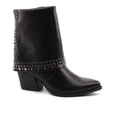 Stivaletto texano con risvolto da donna