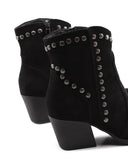 Stivaletto texano con borchie da donna