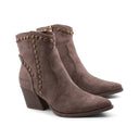 Stivaletto texano con borchie da donna