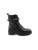 Anfibio nero con strass da donna