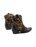 Hicnio 20 texano con paillettes donna