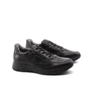 Sneaker in vera pelle con zip uomo