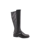 Stivale nero in pelle da donna