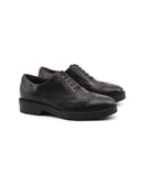 Stingata in pelle con dettagli brogue