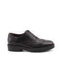 Stingata in pelle con dettagli brogue