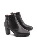 Stivaletto con tacco alto e plateau