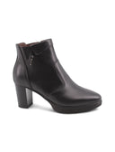 Stivaletto con tacco alto e plateau