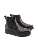 Chelsea nero in pelle da donna