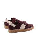 Sneaker bordeaux scamosciata donna