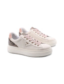 Sneaker con glitter da donna