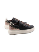 Sneaker con glitter da donna