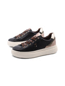 Sneaker con glitter da donna