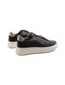 Sneaker nera gioiello da donna