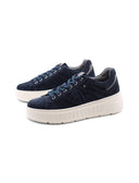 Sneaker platform scamosciata da donna