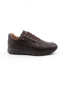 Scarpa casual con lacci e zip da uomo