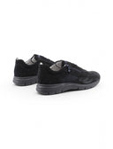 Scarpa casual con lacci e zip da uomo