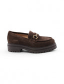 Mocassino chunky scamosciato da donna